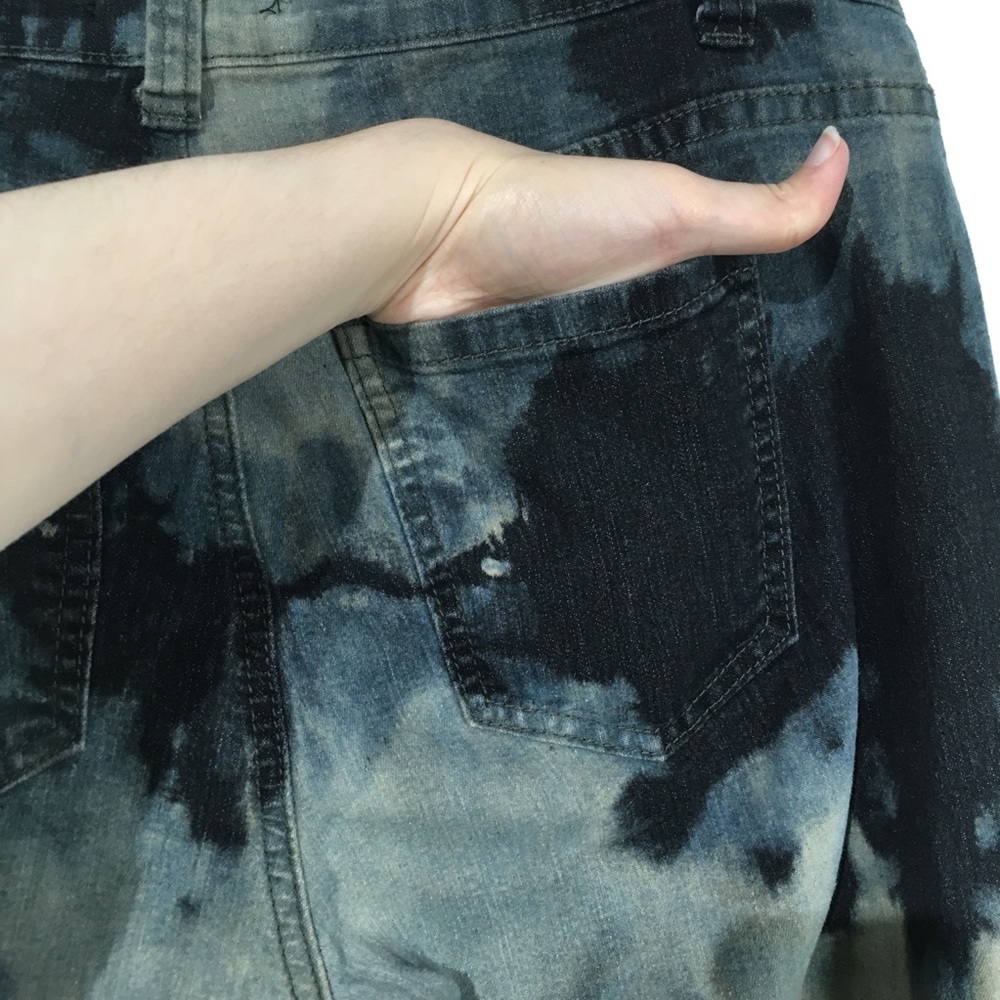 Unique bleached jeans - Picture 6 of 8